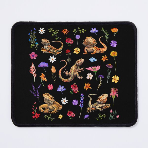 Item preview, Floral Bearded Dragon Lover Gift | Cute Lizard Mama Christmas Artwork designed and sold by love3617.