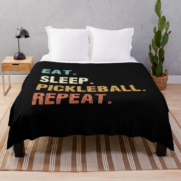Item preview, Eat Sleep Pickleball Repeat Pickleball Player designed and sold by caiknelinex.