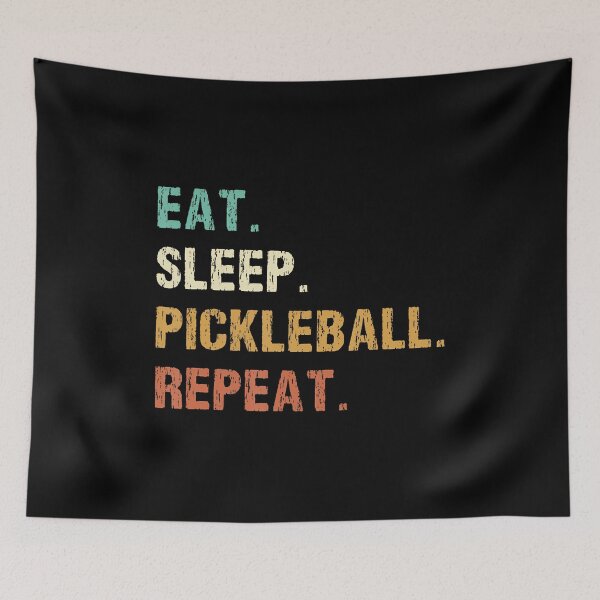 Item preview, Eat Sleep Pickleball Repeat Pickleball Player designed and sold by caiknelinex.