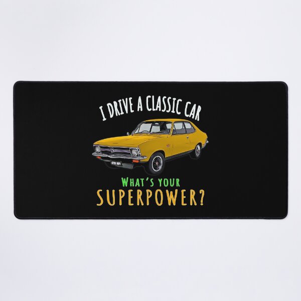 Item preview, Holden Torana GTR XU 1 Yellow I Drive a Classic Car What’s Your Superpower designed and sold by Michael van der Hoorn.
