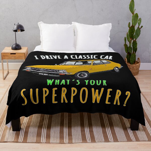 Item preview, Holden Torana GTR XU 1 Yellow I Drive a Classic Car What’s Your Superpower designed and sold by Michael van der Hoorn.