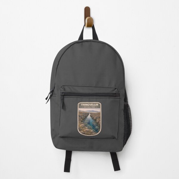 Item preview, Vintage Iceland National Park Art: Thingvellir designed and sold by PinUpPizzazz.