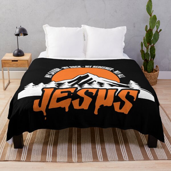 Item preview, Jesus is My Savior - My Rock - My Redeemer - My All – Christian Faith Design designed and sold by MoriaStore.