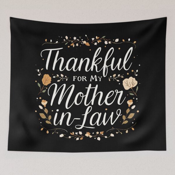 Item preview, Mi suegra está agradecida – Regalo para una suegra agradecida | Diseño de camiseta con frase familiar divertida y emotiva designed and sold by Teetreasure2.