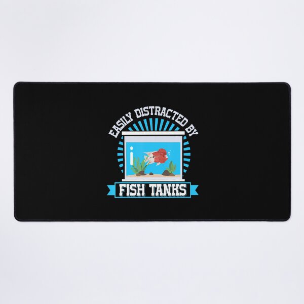 Item preview, Easily Distracted By Fish Tanks Fish Keeping Aquarist designed and sold by caiknelinex.
