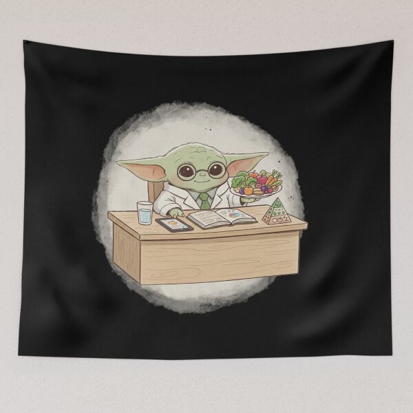 Item preview, BABY YODA NUTRITIONIST designed and sold by LIS AND MELIVERSO.