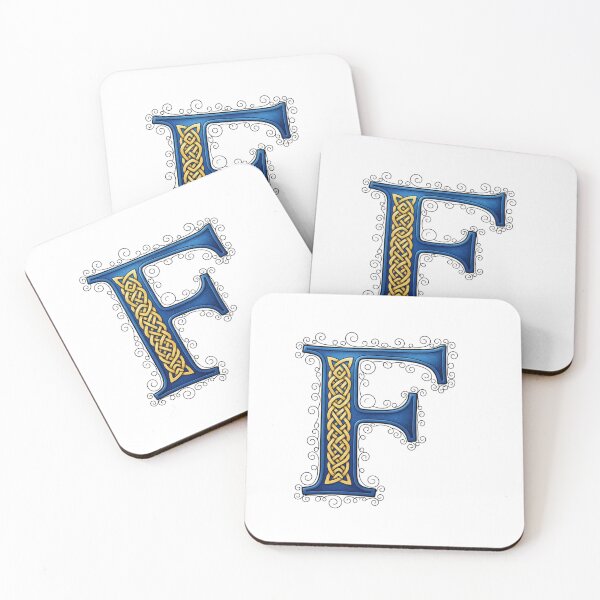 Item preview,  Golden Celtic Monogram Letter F(Custom Names Available - Contact Me) designed and sold by CelticSoulShop.