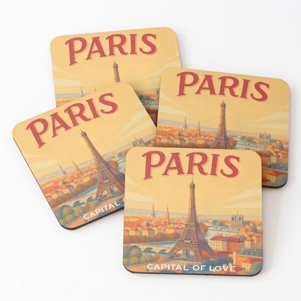 Item preview, Paris capital of love designed and sold by purplestake.