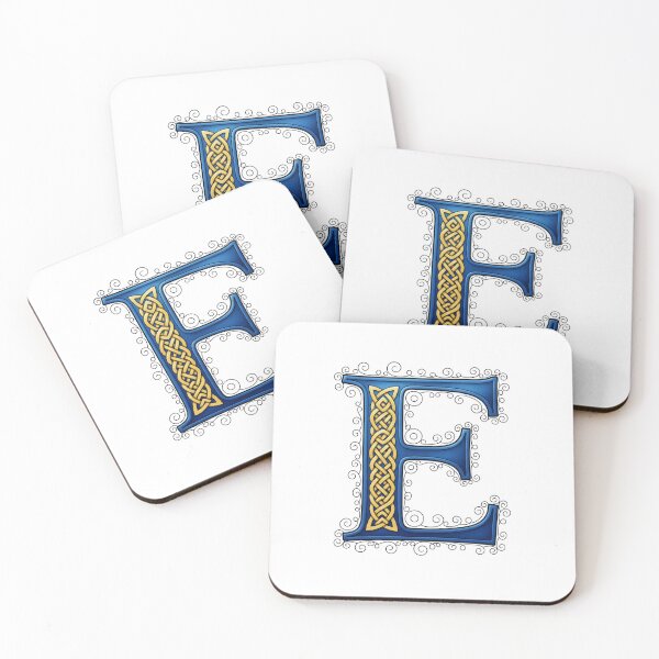 Item preview,  Golden Celtic Monogram Letter E(Custom Names Available - Contact Me) designed and sold by CelticSoulShop.