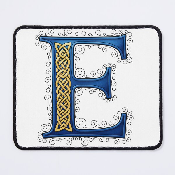 Item preview, Golden Celtic Monogram Letter E(Custom Names Available - Contact Me) designed and sold by CelticSoulShop.