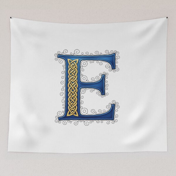 Item preview,  Golden Celtic Monogram Letter E(Custom Names Available - Contact Me) designed and sold by CelticSoulShop.
