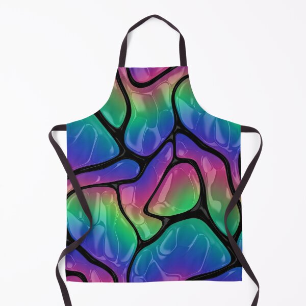 Item preview, Rainbow Glass Cells designed and sold by Kaleidoscope Print.