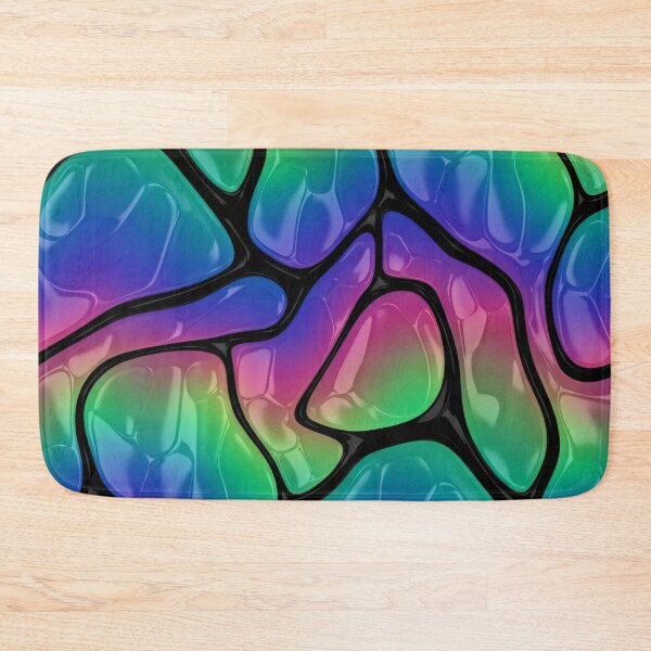 Item preview, Rainbow Glass Cells designed and sold by Kaleidoscope Print.