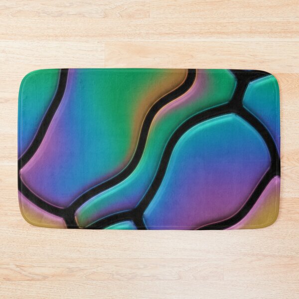 Item preview, Iridescent Glass Mosaic designed and sold by Kaleidoscope Print.