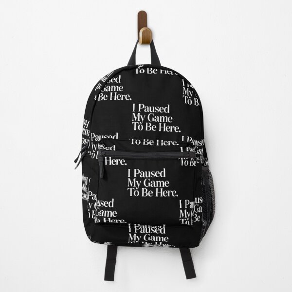 Item preview, I Paused My Game To Be Here Men Gaming Gamer Funny designed and sold by bambiai.