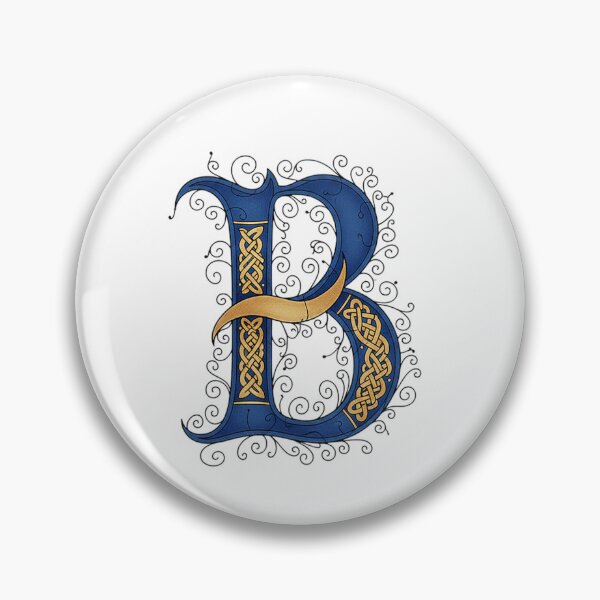 Item preview, Golden Celtic Monogram Letter B(Custom Names Available - Contact Me) designed and sold by CelticSoulShop.