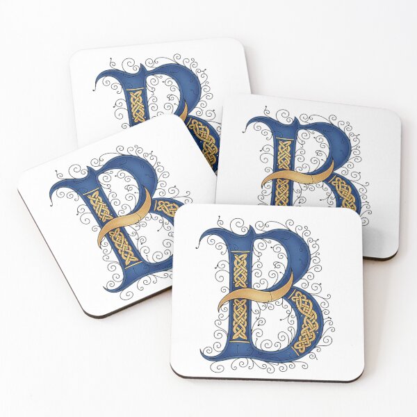 Item preview, Golden Celtic Monogram Letter B(Custom Names Available - Contact Me) designed and sold by CelticSoulShop.