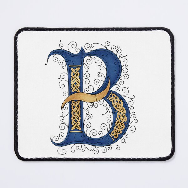 Item preview, Golden Celtic Monogram Letter B(Custom Names Available - Contact Me) designed and sold by CelticSoulShop.