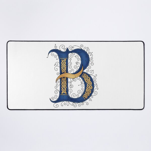 Item preview, Golden Celtic Monogram Letter B(Custom Names Available - Contact Me) designed and sold by CelticSoulShop.