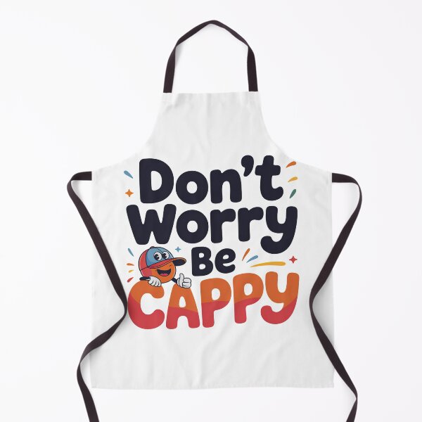 Item preview, Don't Worry Be Cappy, Cute And Motivational Quote, Cute Capybara designed and sold by graphic-genie.