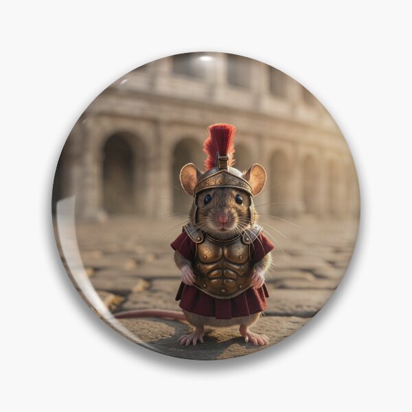 Item preview, Roman Mouse Centurion in Front of Coliseum designed and sold by Tridentulus.