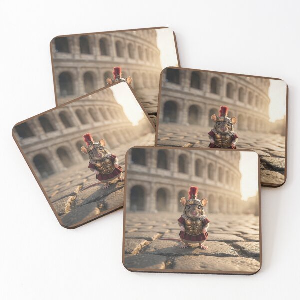 Item preview, Roman Mouse Centurion in Front of Coliseum designed and sold by Tridentulus.