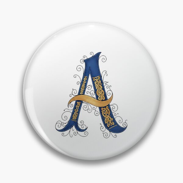 Item preview, Golden Celtic Monogram Letter A(Custom Names Available - Contact Me) designed and sold by CelticSoulShop.