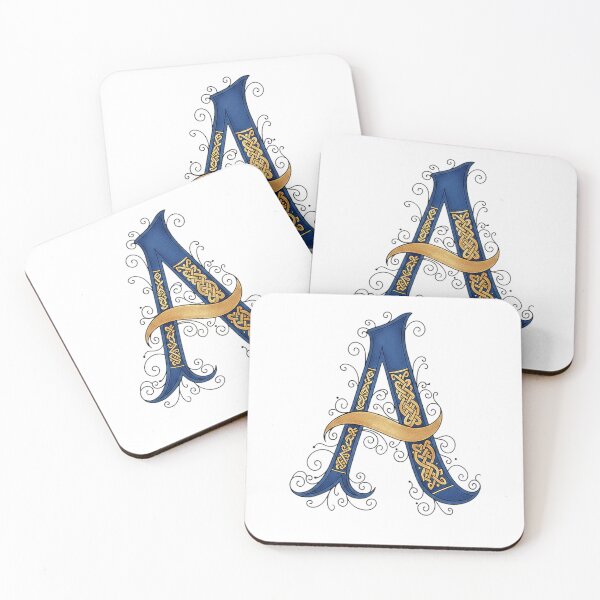 Item preview, Golden Celtic Monogram Letter A(Custom Names Available - Contact Me) designed and sold by CelticSoulShop.