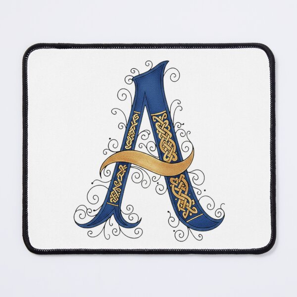 Item preview, Golden Celtic Monogram Letter A(Custom Names Available - Contact Me) designed and sold by CelticSoulShop.