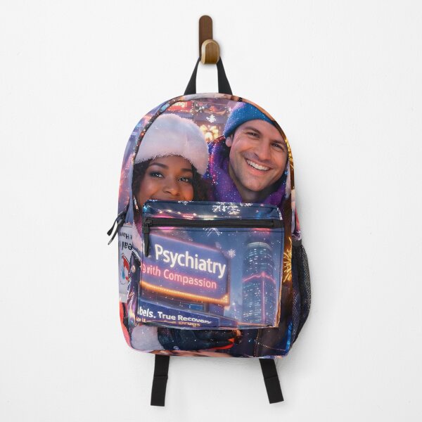 Item preview, Synthwave Christmas Holistic Psychiatry Future designed and sold by DreamWavePix.