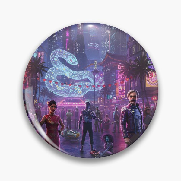 Item preview, Lunar New Year Snake Neon Synthwave Cyberpunk 2 designed and sold by DreamWavePix.