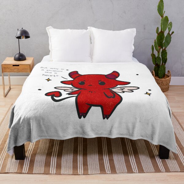Item preview, Vel the Heart-Shaped Demon – Cute Devil | Soft Goth Art | Whimsical Demon designed and sold by therealkbyers.