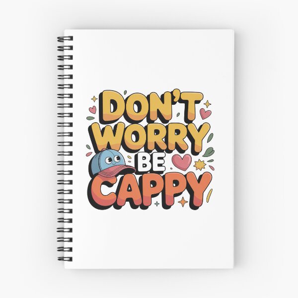 Item preview, Don't Worry Be Cappy, Cute And Motivational Quote, Cute Capybara designed and sold by graphic-genie.
