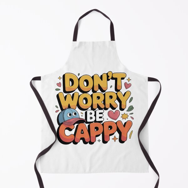 Item preview, Don't Worry Be Cappy, Cute And Motivational Quote, Cute Capybara designed and sold by graphic-genie.