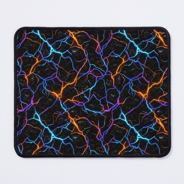 Item preview, Neon Lava Crackle designed and sold by Kaleidoscope Print.