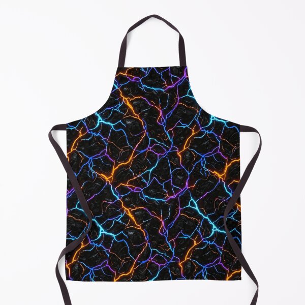 Item preview, Neon Lava Crackle designed and sold by Kaleidoscope Print.