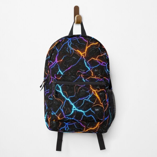 Item preview, Neon Lava Crackle designed and sold by Kaleidoscope Print.