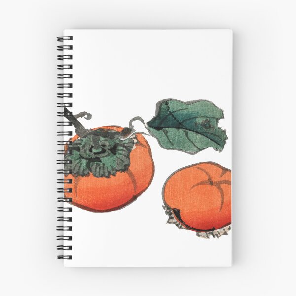 Item preview, "Persimmons" by the artist Kōno Bairei. designed and sold by emmadezine.