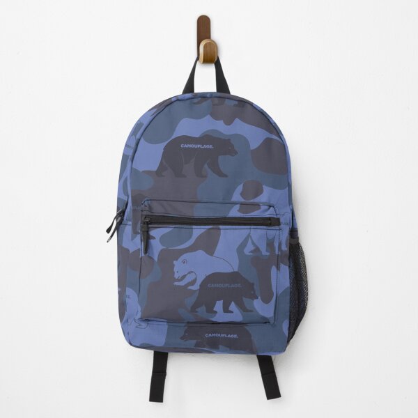 Item preview, Blue Bear Camouflage Pattern – Wildlife Camo Animal Design designed and sold by NandaFajarSu.
