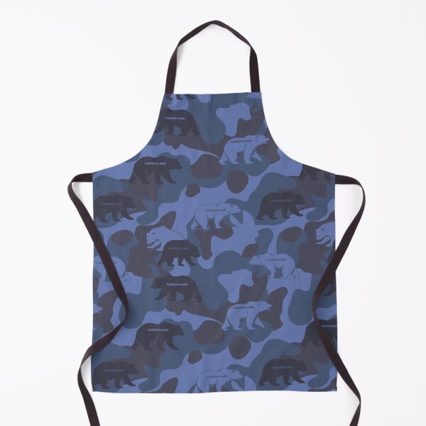 Item preview, Blue Bear Camouflage Pattern – Wildlife Camo Animal Design designed and sold by NandaFajarSu.