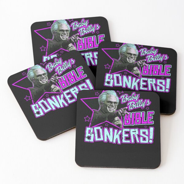 Item preview, Baby Billy Bible Bonkers Neon Style Artwork From Righteous Gemstones designed and sold by layprotuninec.
