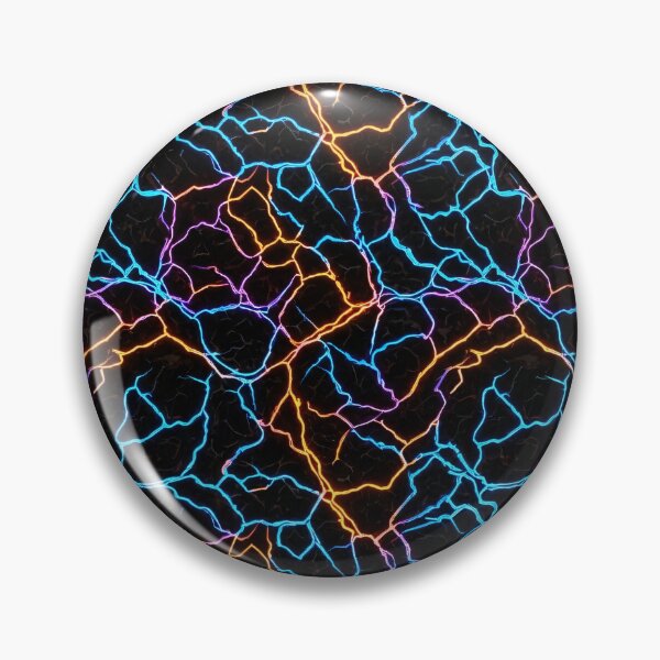 Item preview, Electric Neon Cracks designed and sold by Kaleidoscope Print.