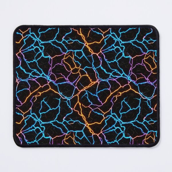 Item preview, Electric Neon Cracks designed and sold by Kaleidoscope Print.