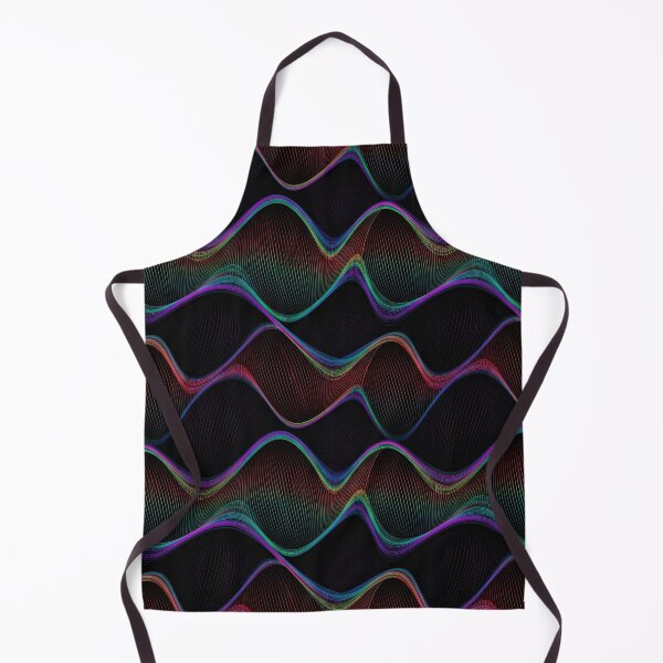 Item preview, Neon Waveform Ribbons designed and sold by Kaleidoscope Print.