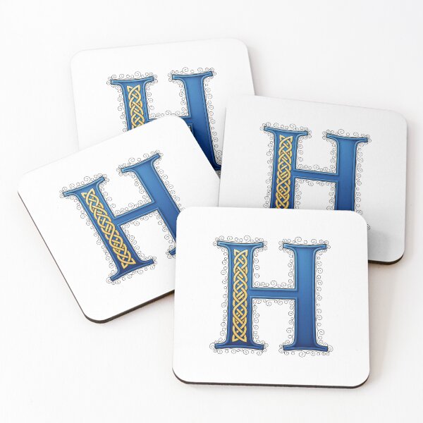 Item preview,  Golden Celtic Monogram Letter H(Custom Names Available - Contact Me) designed and sold by CelticSoulShop.