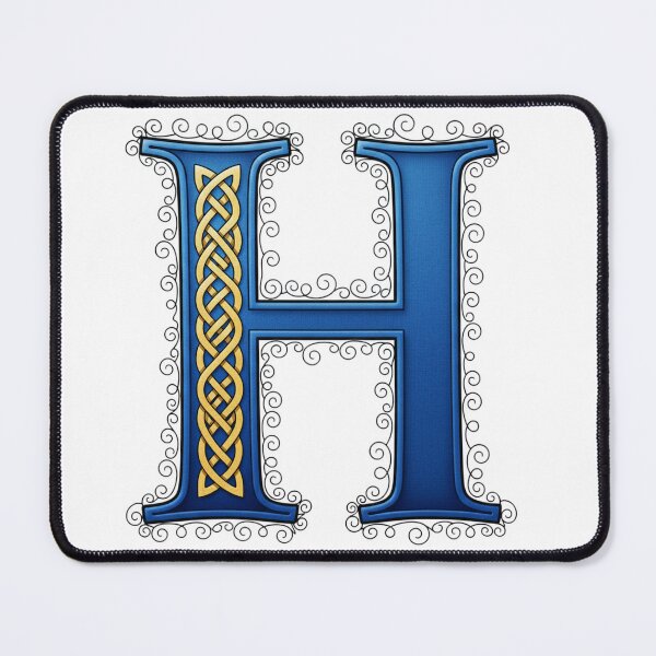 Item preview,  Golden Celtic Monogram Letter H(Custom Names Available - Contact Me) designed and sold by CelticSoulShop.