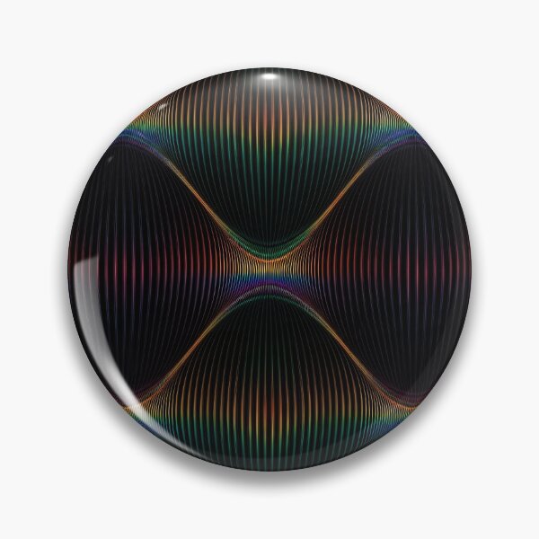 Item preview, Rainbow Harmonic Waves designed and sold by Kaleidoscope Print.