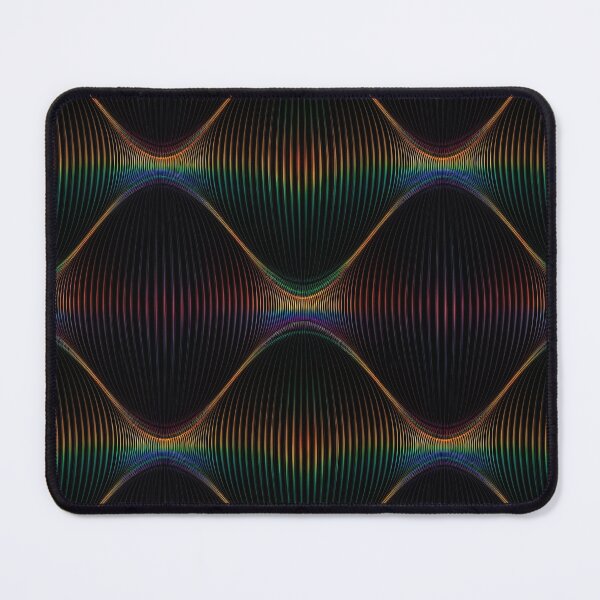 Item preview, Rainbow Harmonic Waves designed and sold by Kaleidoscope Print.