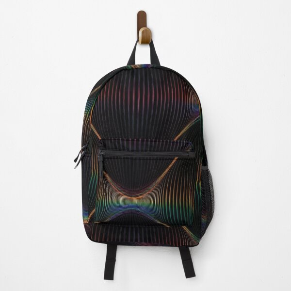 Item preview, Rainbow Harmonic Waves designed and sold by Kaleidoscope Print.