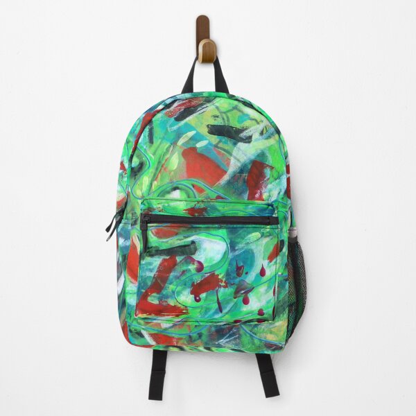 Item preview, 758. Vibrant Abstract Strawberry Fields designed and sold by Veera Zukova.